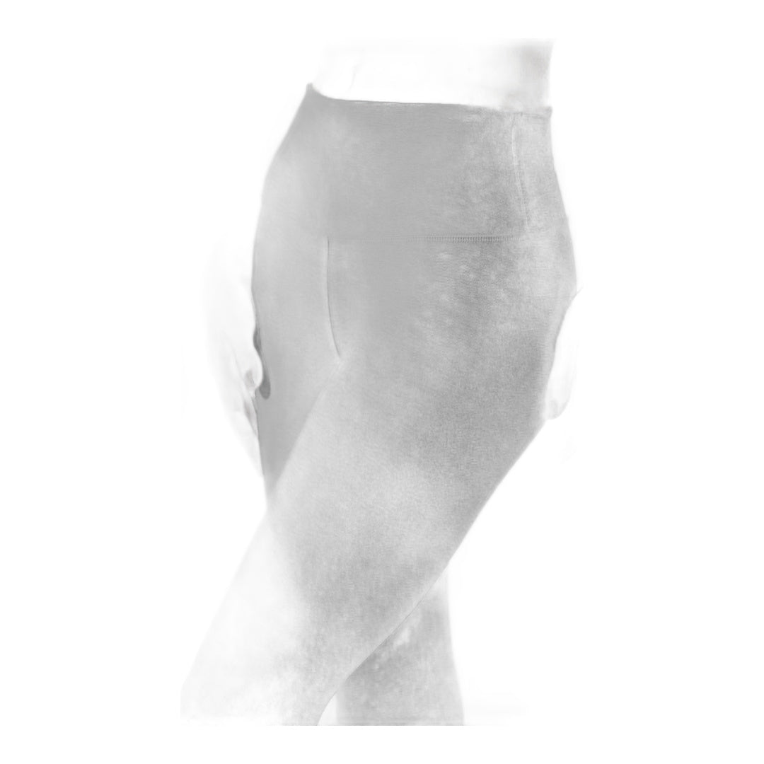 alo Alosoft High-Waist 7/8 Highlight Legging - Athletic Heather Grey