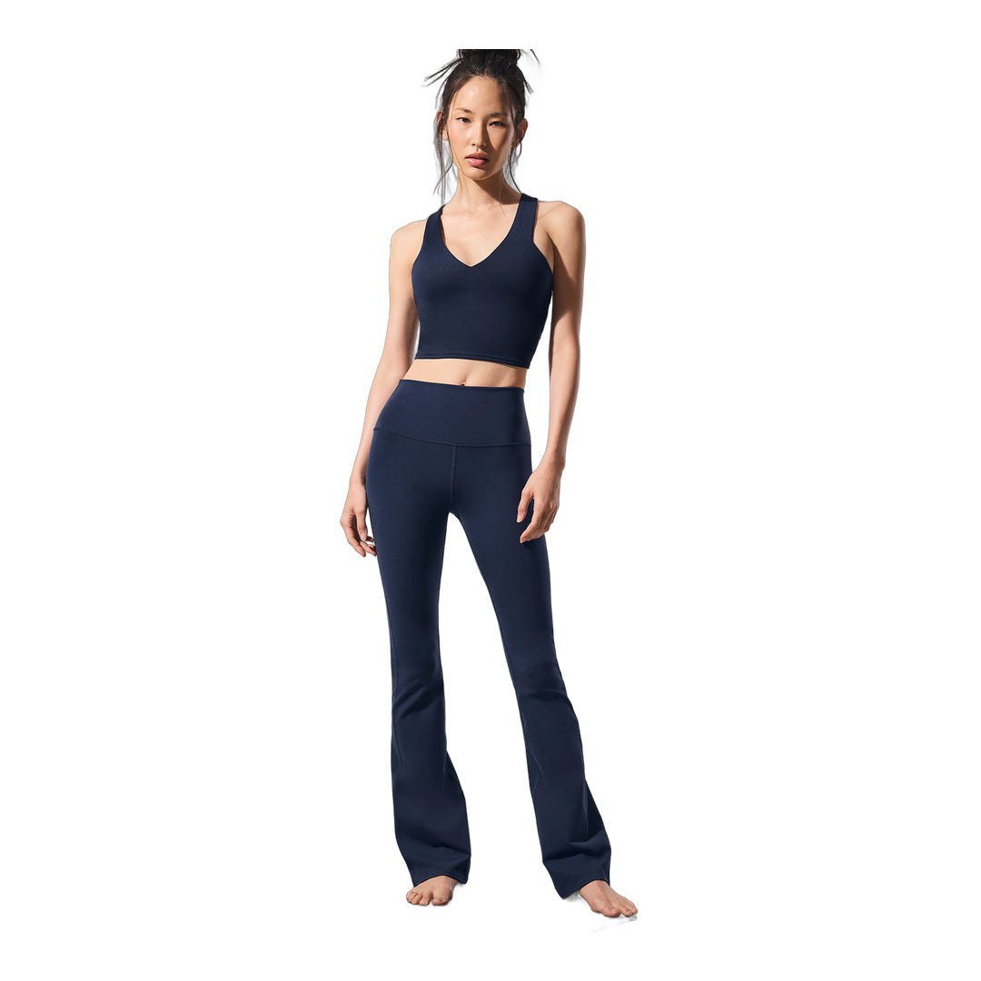 alo Airbrush High-Waist Bootcut Legging - Navy