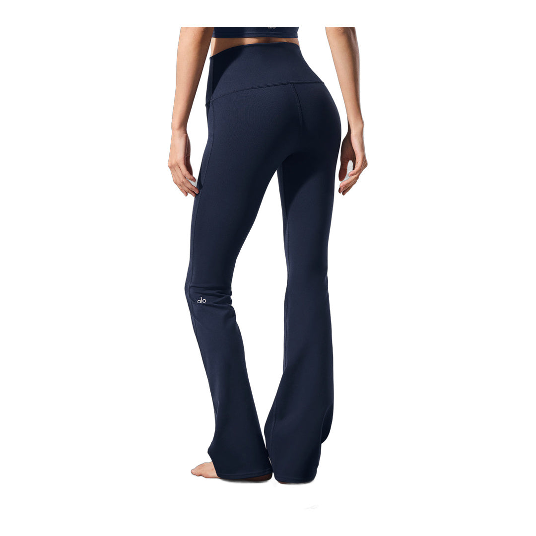alo Airbrush High-Waist Bootcut Legging - Navy