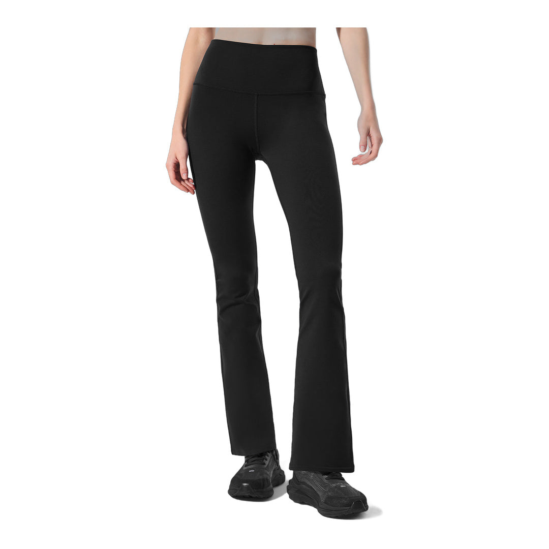 alo Airbrush High-Waist 7/8 Bootcut Legging - Black