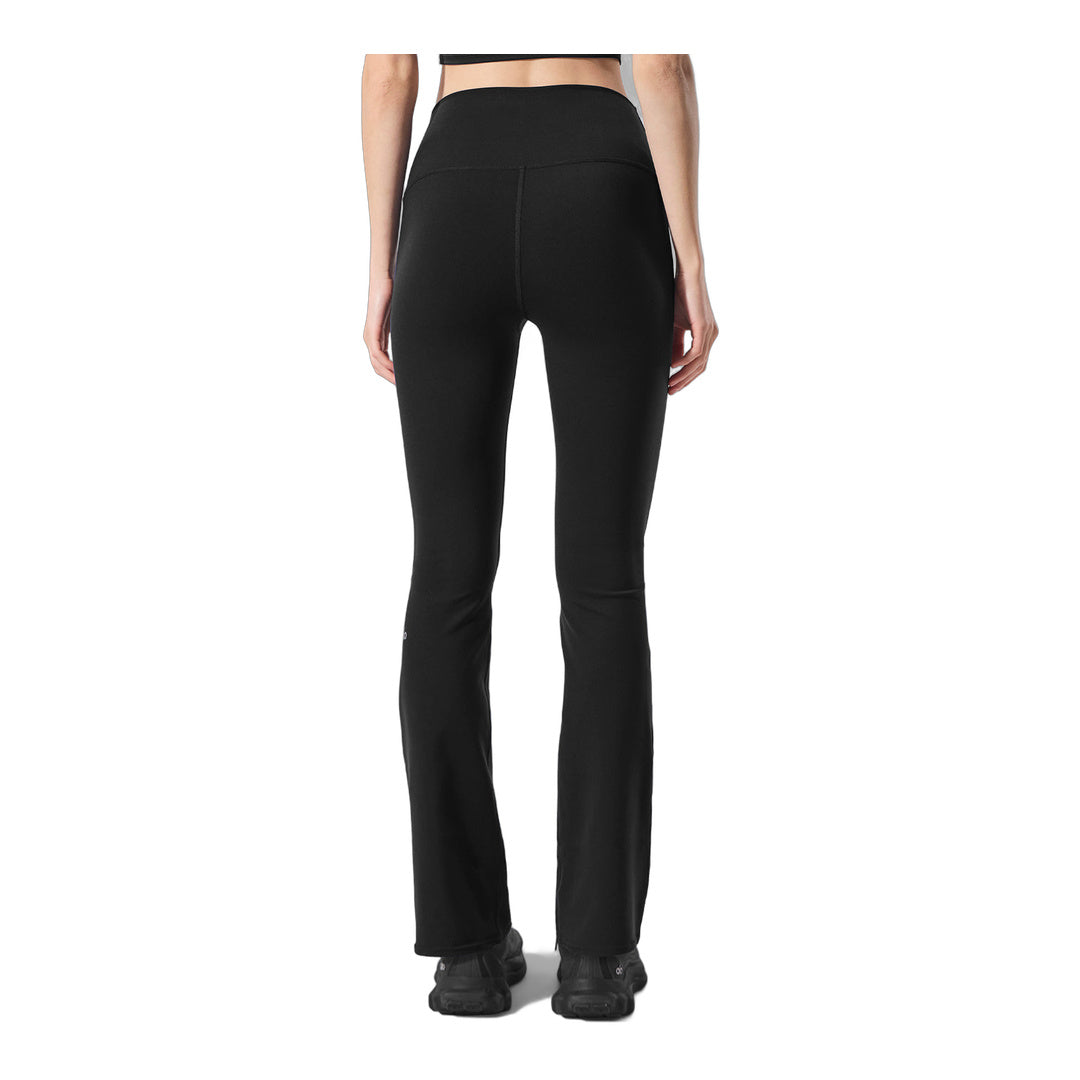 alo Airbrush High-Waist 7/8 Bootcut Legging - Black