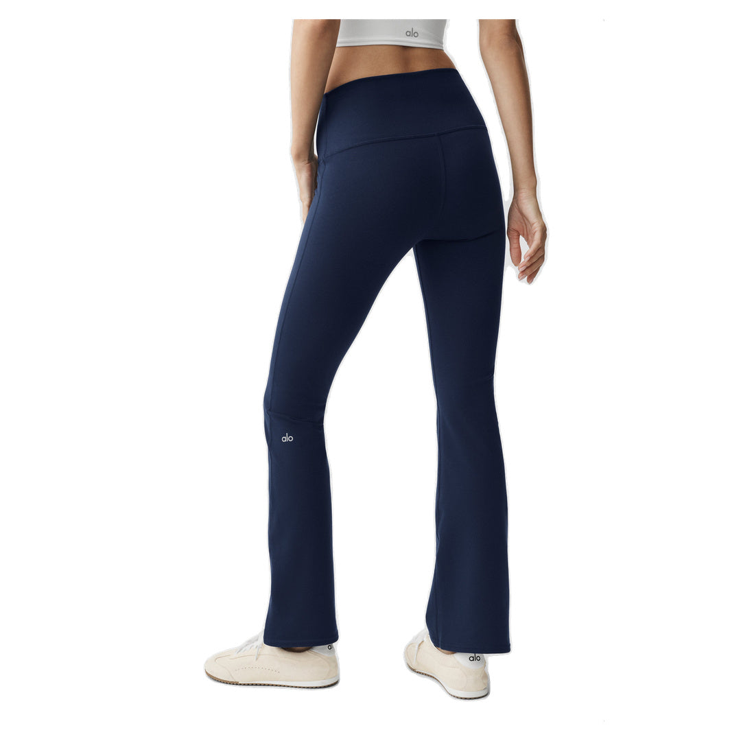 ALO Airbrush High-Waist Bootcut Legging (Regular) - Navy
