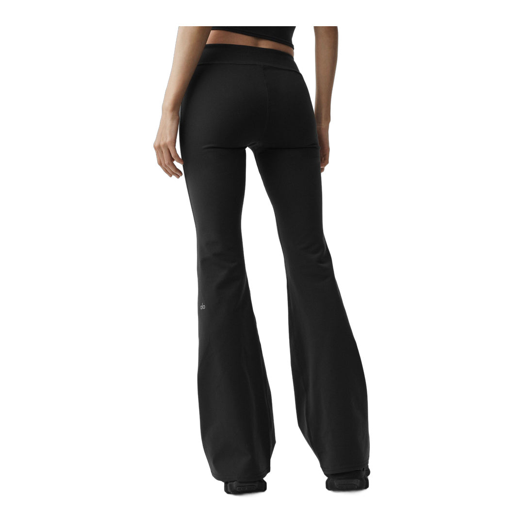 alo Airbrush Low-Rise Bootcut Legging - Black