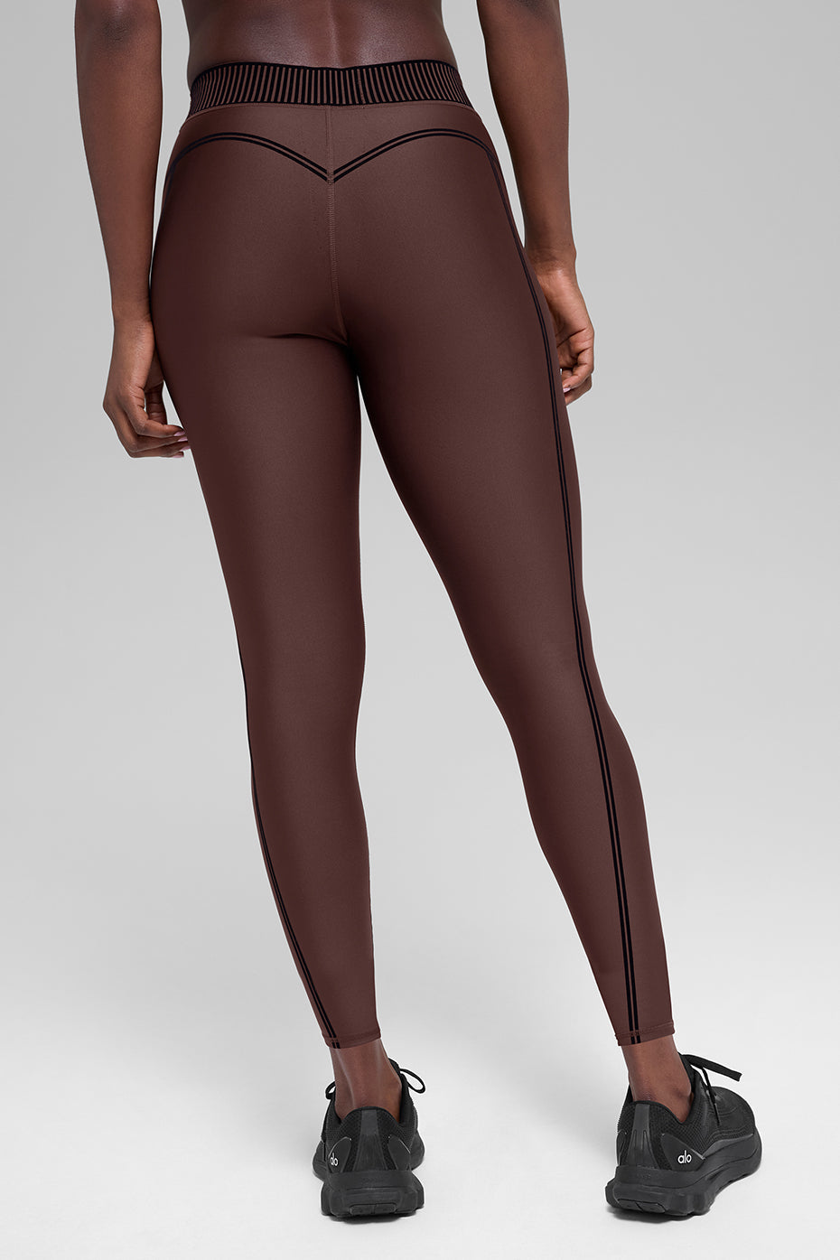 alo Airlift High-Waist 7/8 Line Up Legging - Brownstone