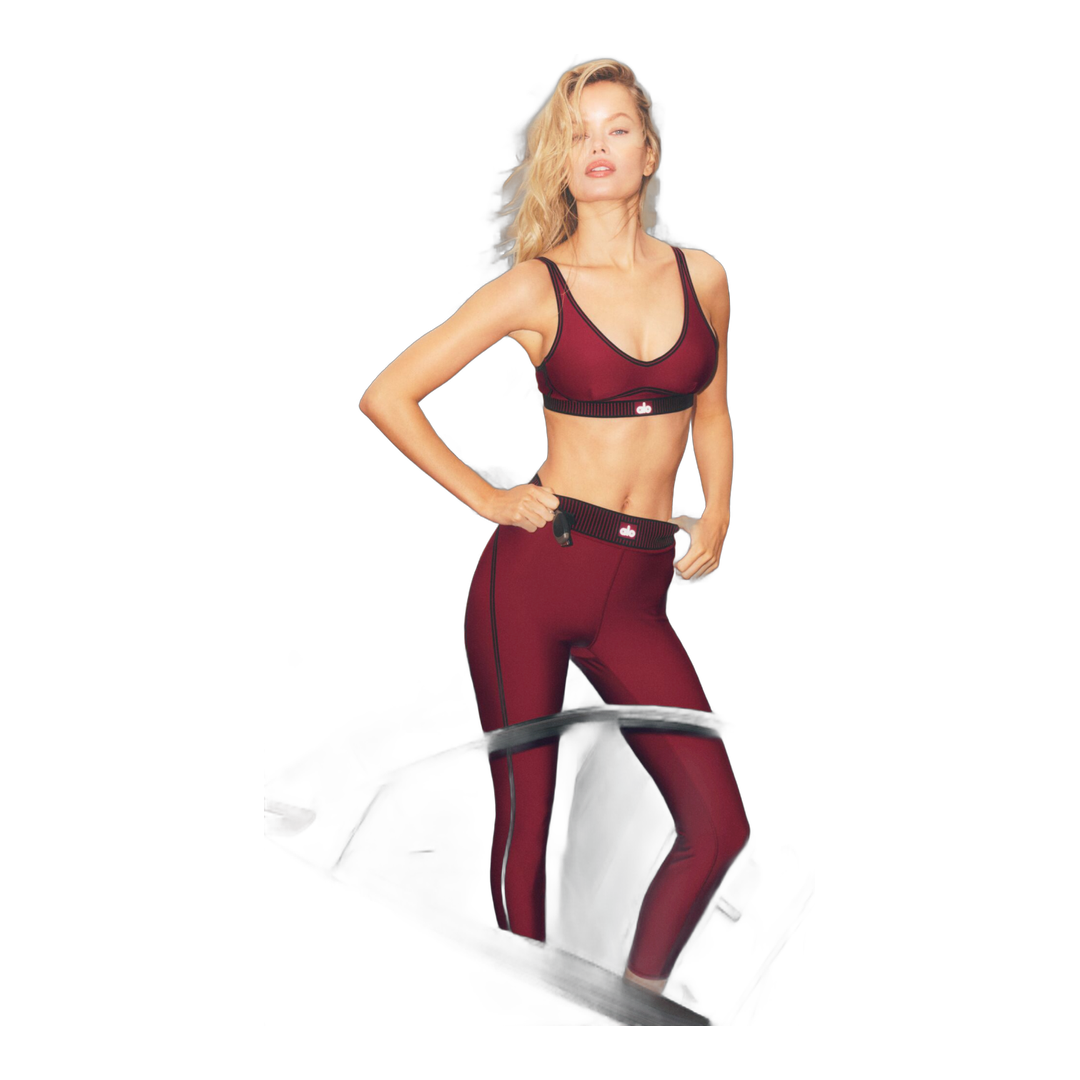 alo Airlift High-Waist 7/8 Line Up Legging - Summer Romance Red