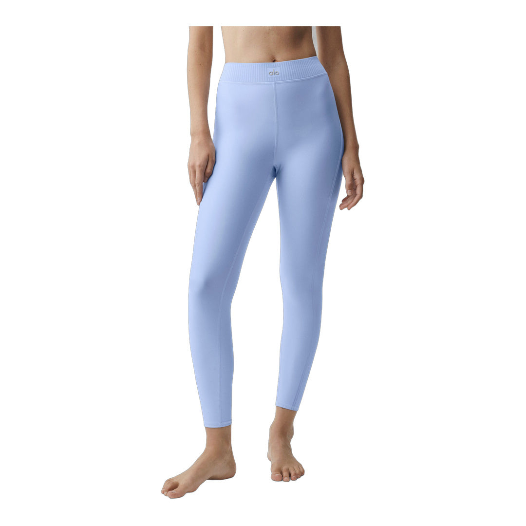 alo Airlift High-Waist 7/8 Line Up Legging - Light Provence Blue