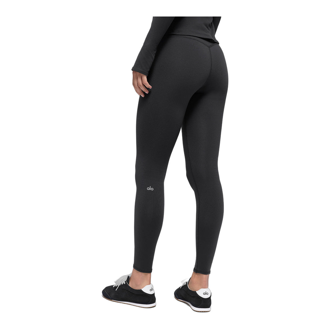 alo Airbrush Winter Warm High-Waist Nocturne Legging - Black