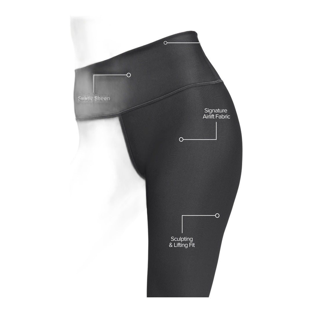 alo Airlift Winter Warm High-Waist Legging - Anthracite