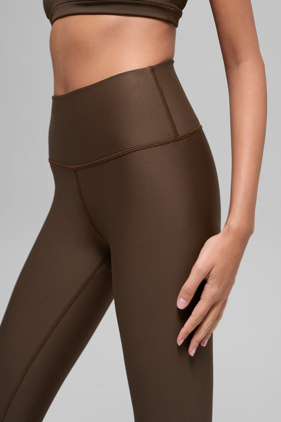 alo Airlift Winter Warm High-Waist Legging - Espresso