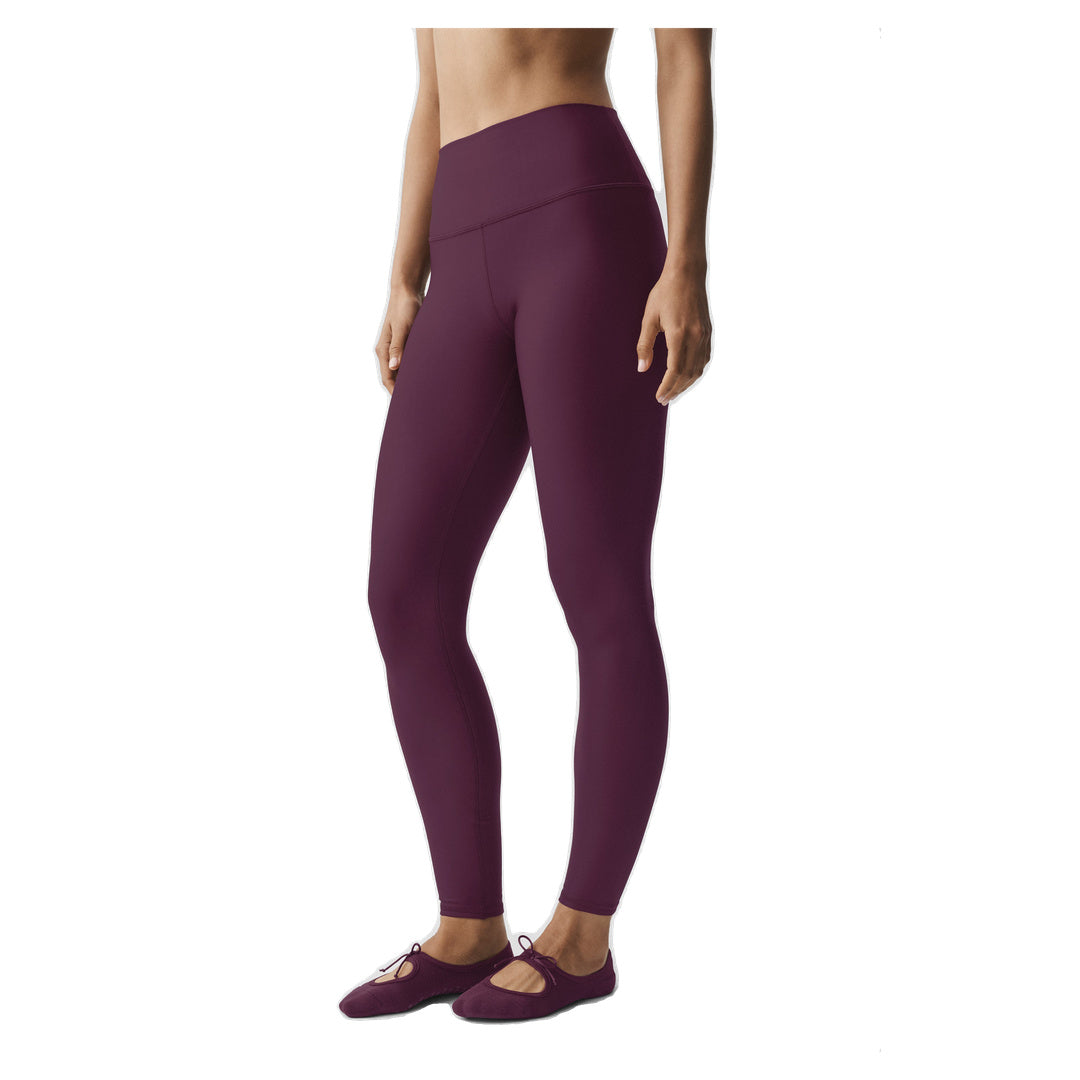 ALO Airlift Winter Warm High-Waist Legging - Rich Bordeaux