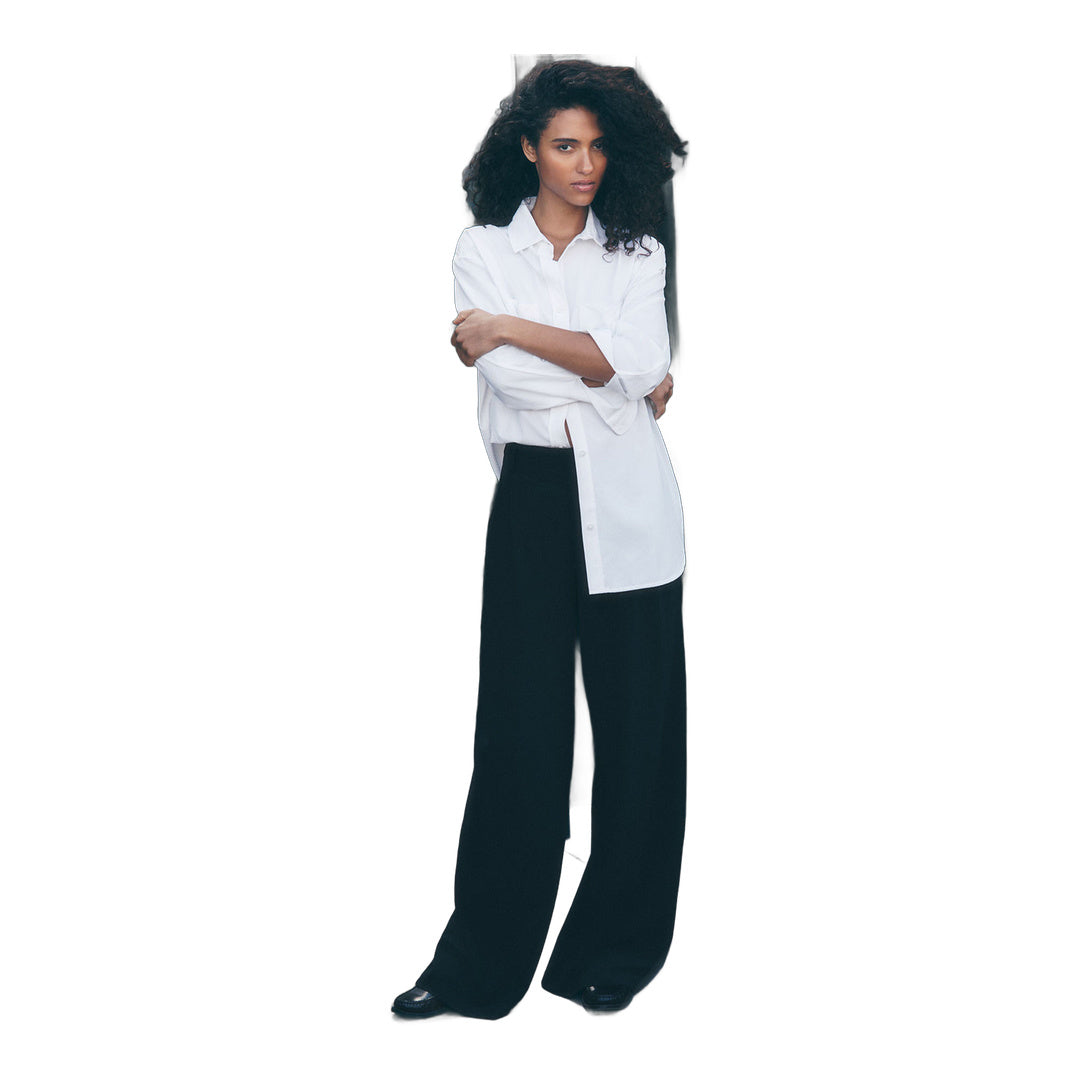 alo High-Waist Dreamscape Trouser (Long) - Black