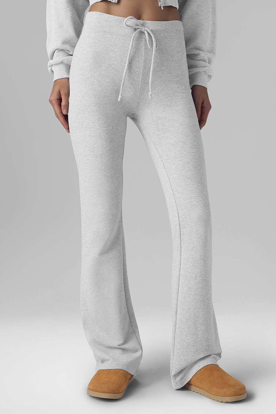 alo Sway Bootcut Sweatpant - Athletic Heather Grey