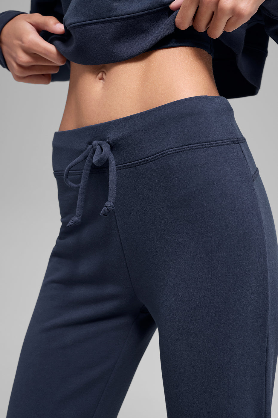 alo Sway Bootcut Sweatpant - Navy
