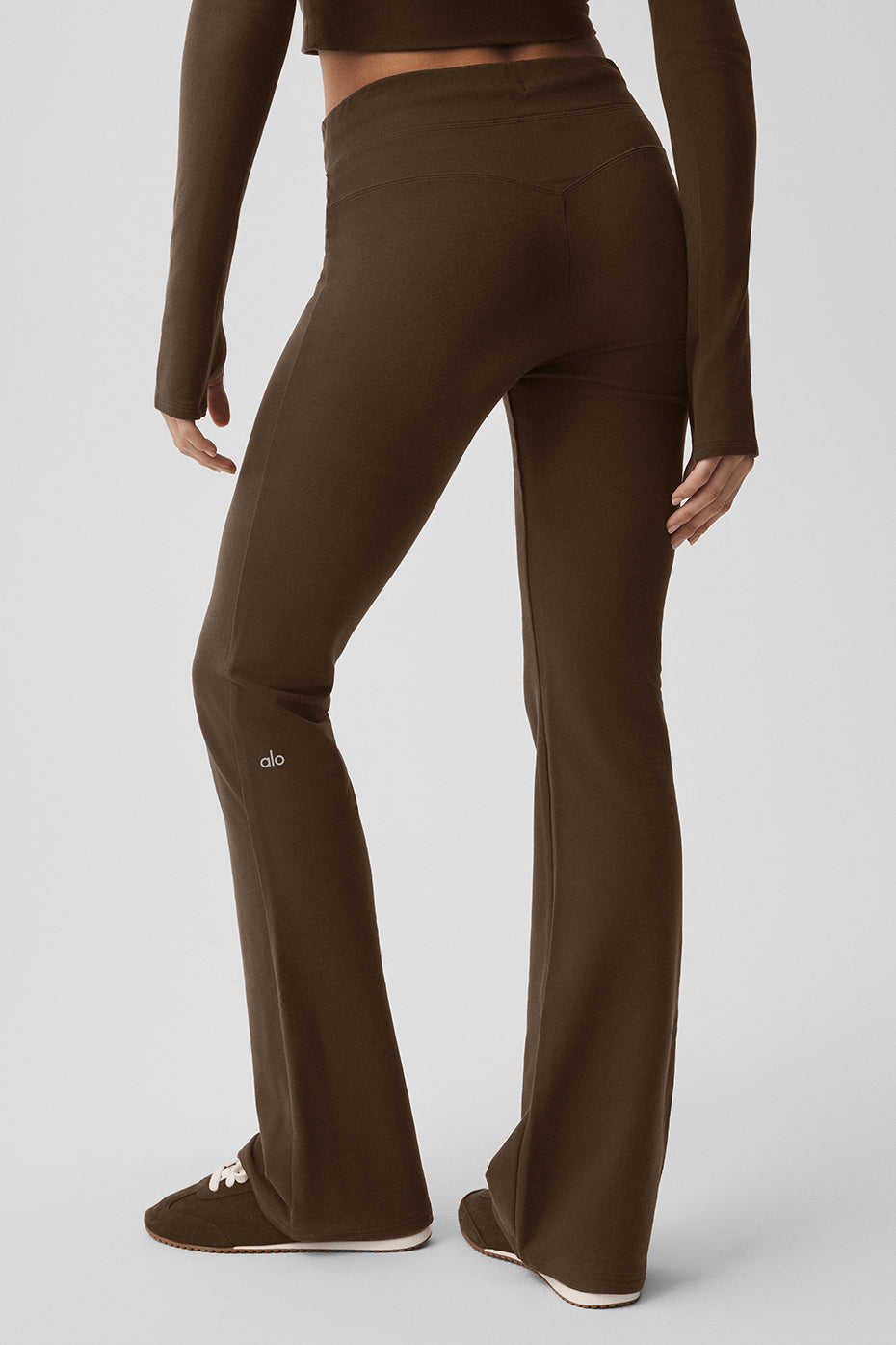 alo Sway Bootcut Sweatpant - Espresso