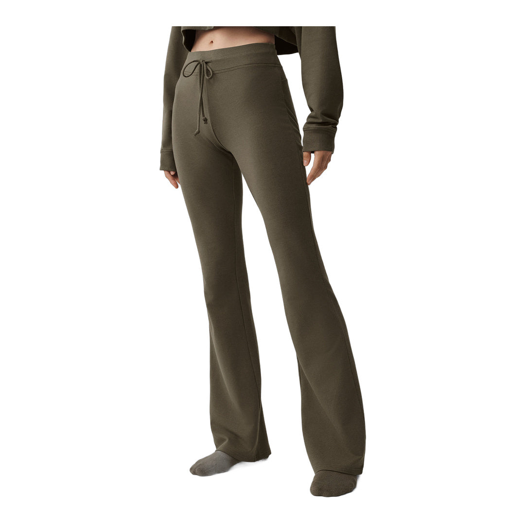 alo Sway Bootcut Sweatpant - Olive Tree