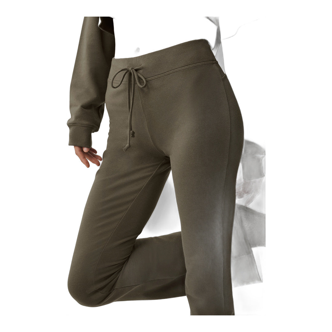 alo Sway Bootcut Sweatpant - Olive Tree