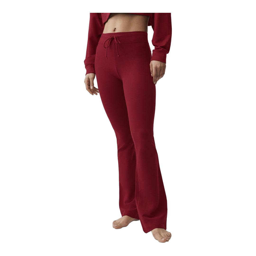 alo Sway Bootcut Sweatpant - Summer Romance Red