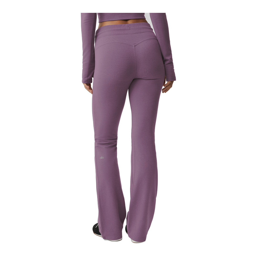 alo Sway Bootcut Sweatpant - Plum Kiss