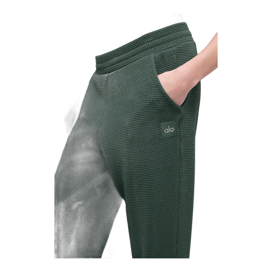 alo Waffle Weekend Escape Jogger - Clover Green
