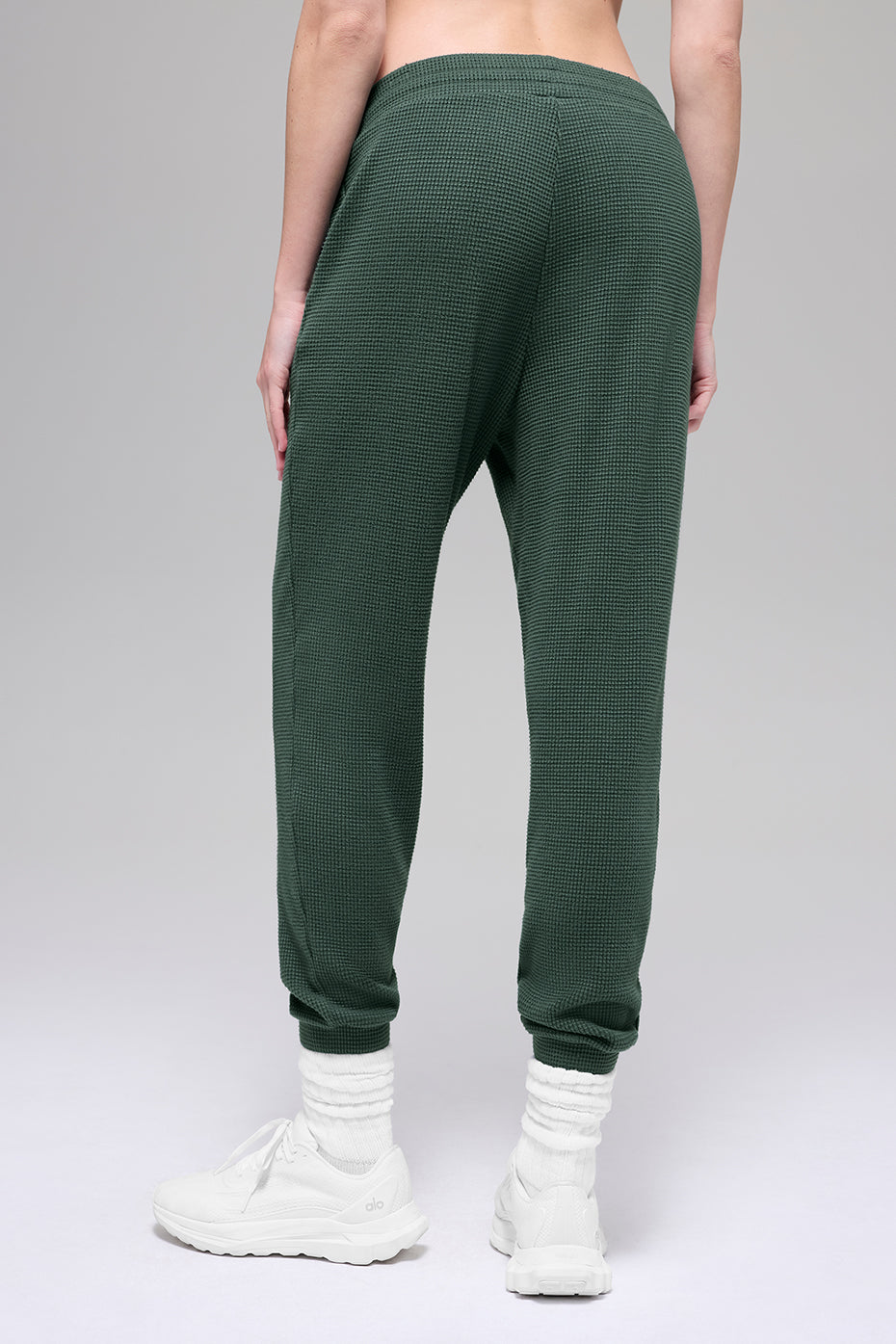 alo Waffle Weekend Escape Jogger - Clover Green
