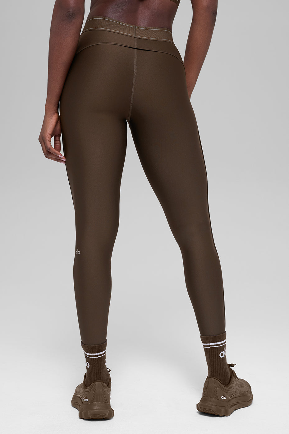 alo Airlift High-Waist Suit Up Legging - Espresso