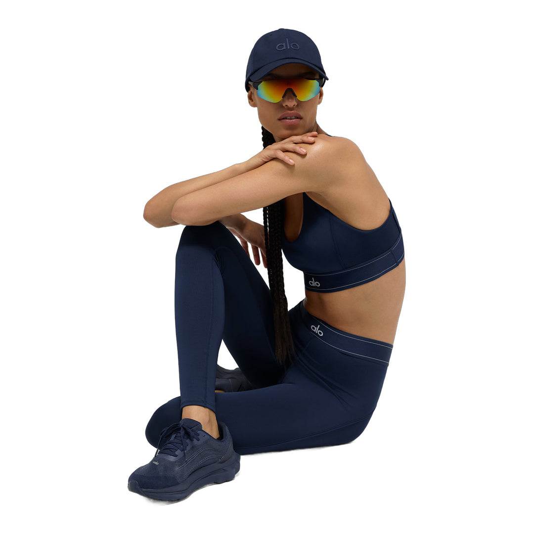 alo Airlift High-Waist Suit Up Legging - Navy/Navy