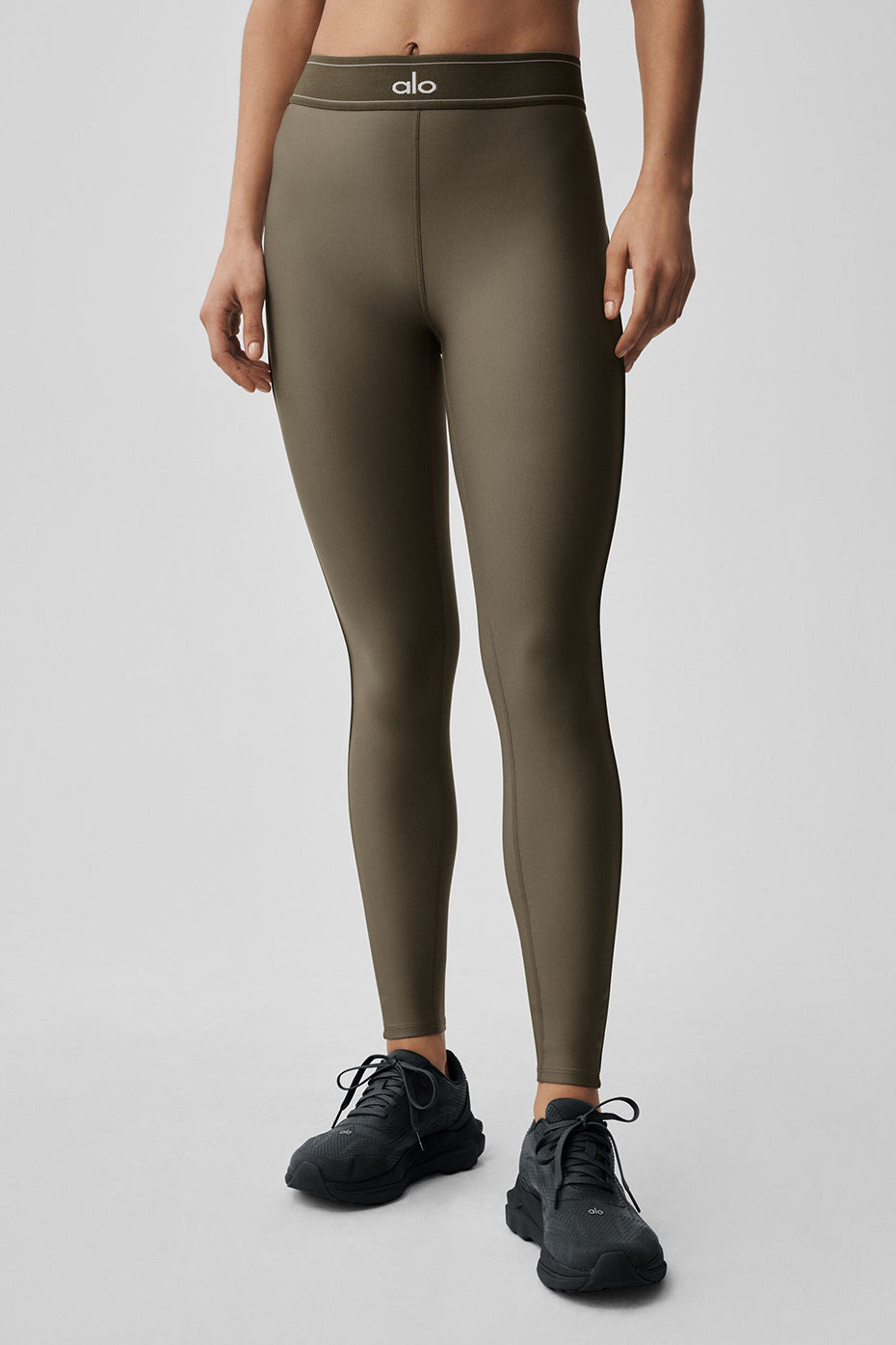 alo Airlift High-Waist Suit Up Legging - Olive Tree/Olive Tree