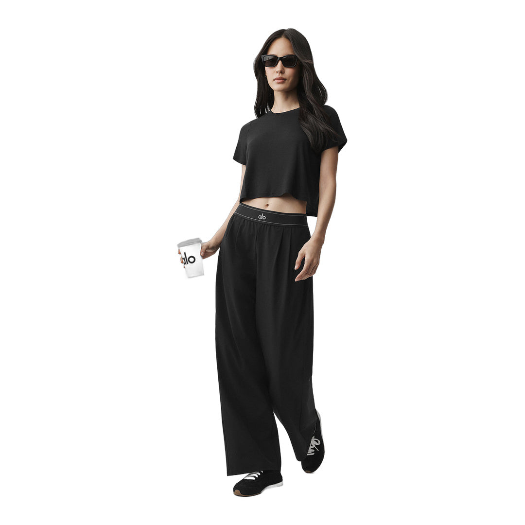 alo Suit Up Trouser (Regular) - Black