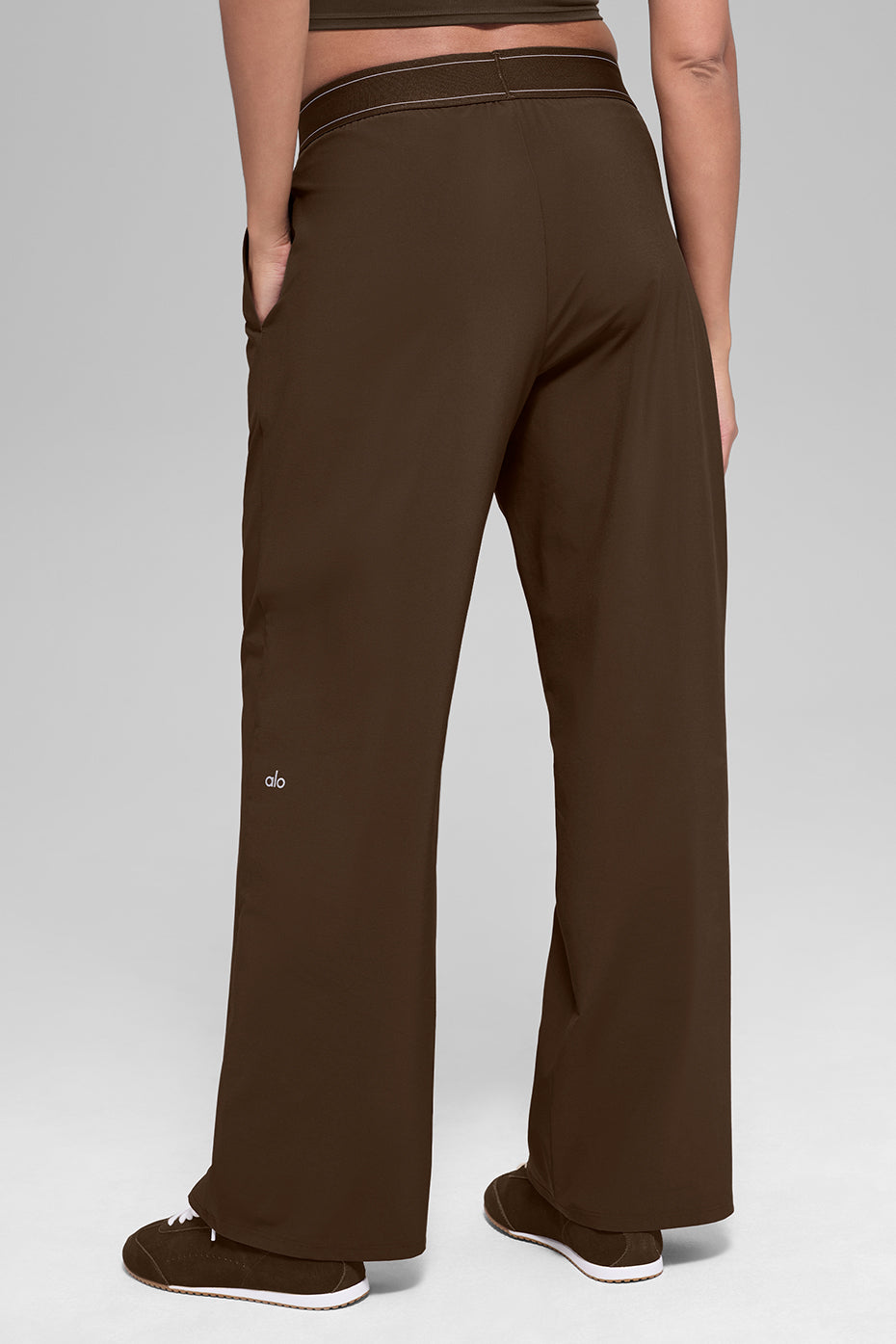 alo Suit Up Trouser (Regular) - Espresso