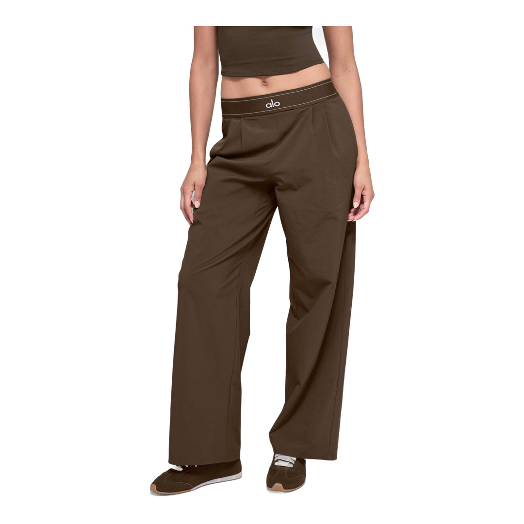 alo Suit Up Trouser (Regular) - Espresso