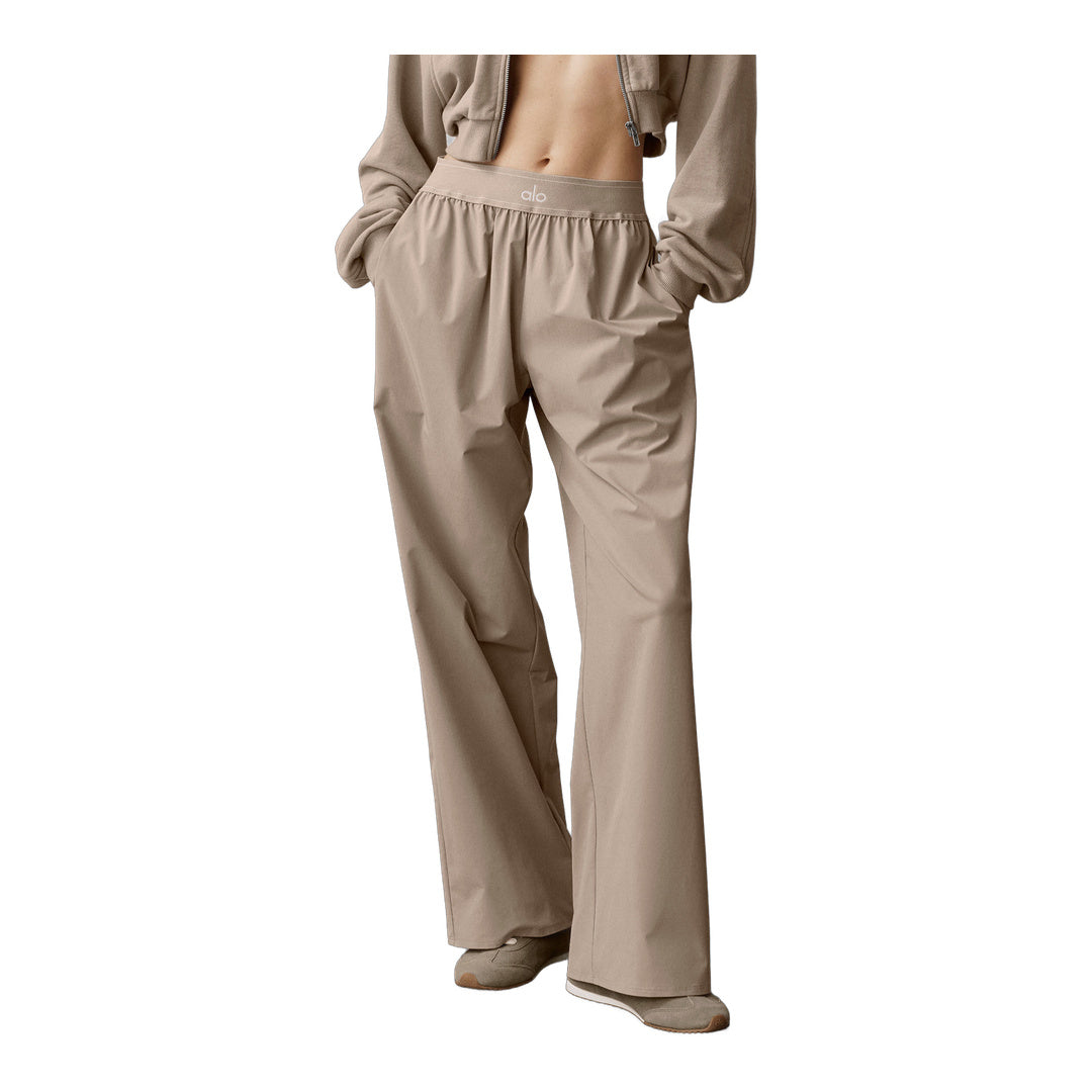 alo Suit Up Trouser (Regular) - Gravel