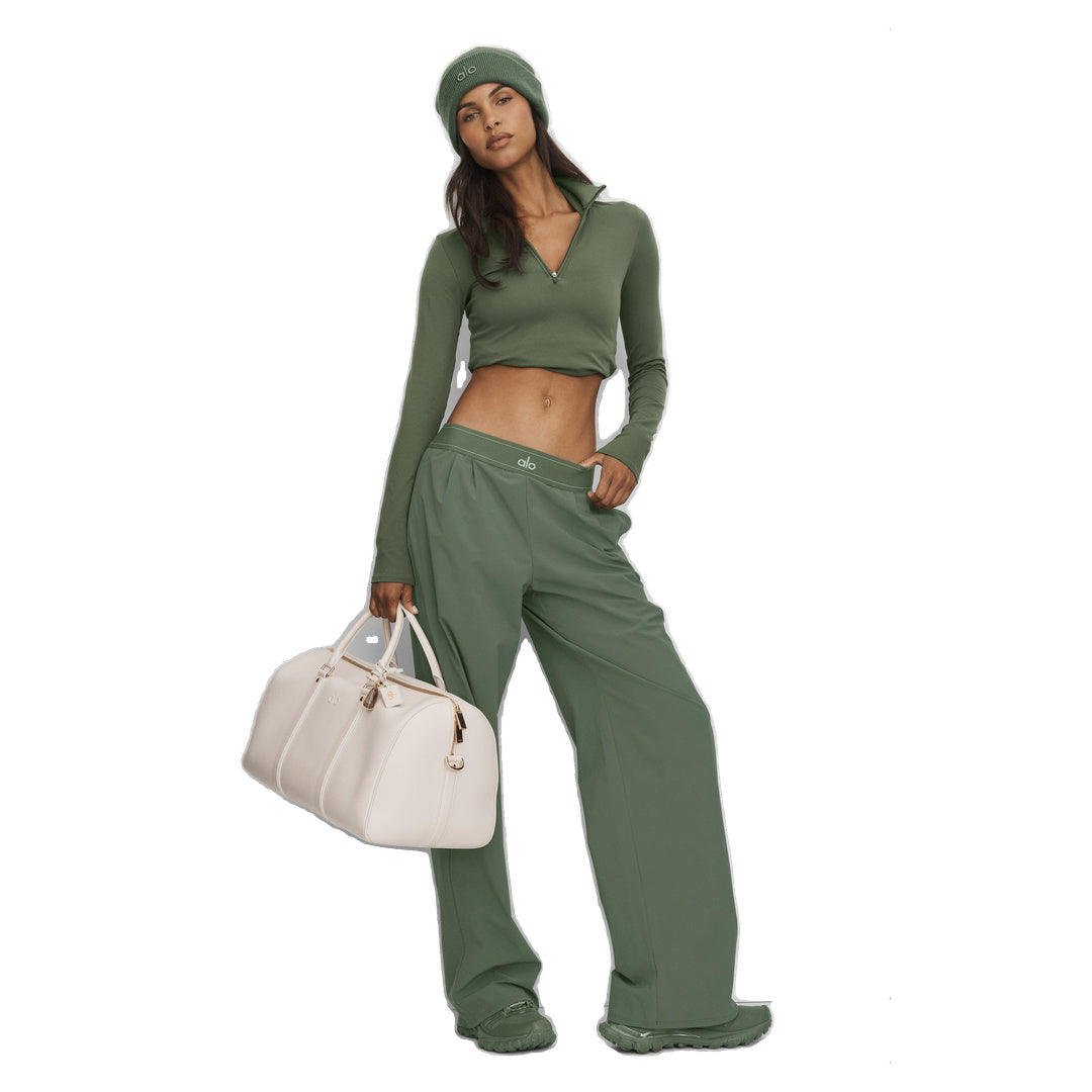 ALO Suit Up Trouser (Regular) - Bamboo Green