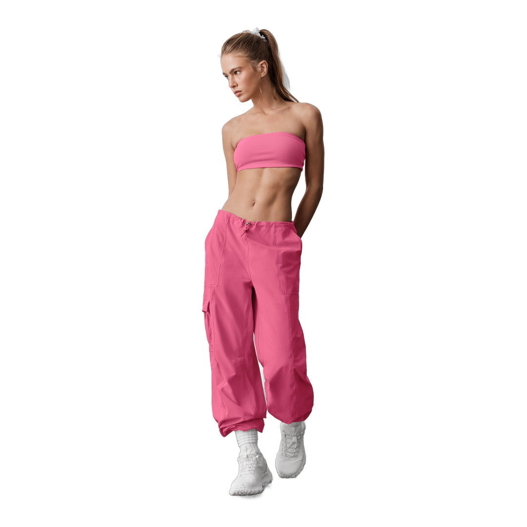 alo Low Rise Megastar Cargo Pant - Paradise Pink
