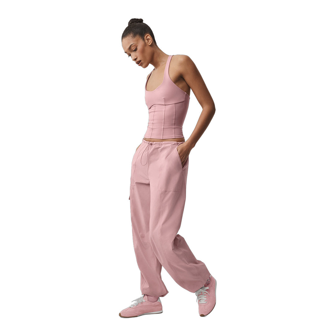 alo Low Rise Megastar Cargo Pant - Vintage Pink