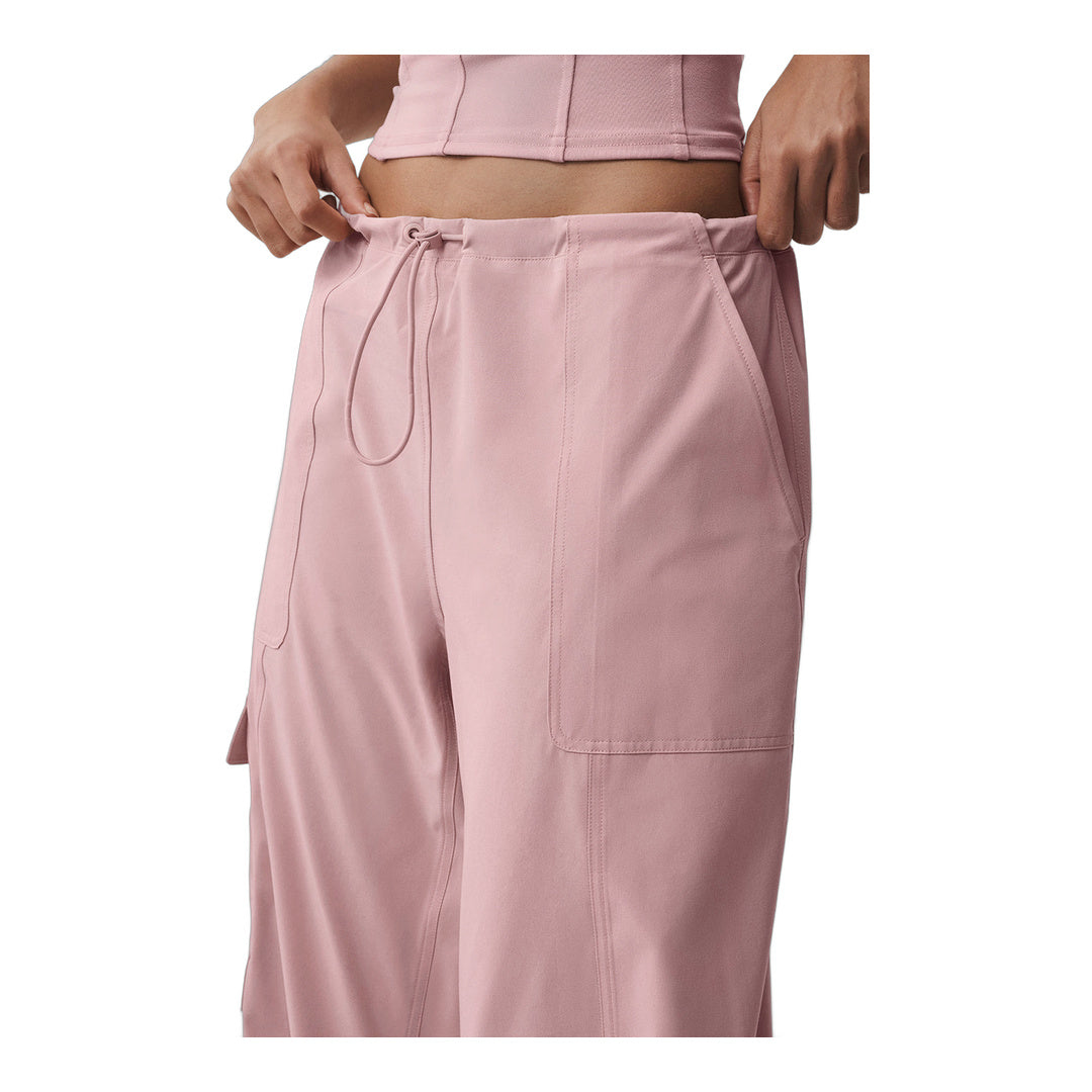 alo Low Rise Megastar Cargo Pant - Vintage Pink