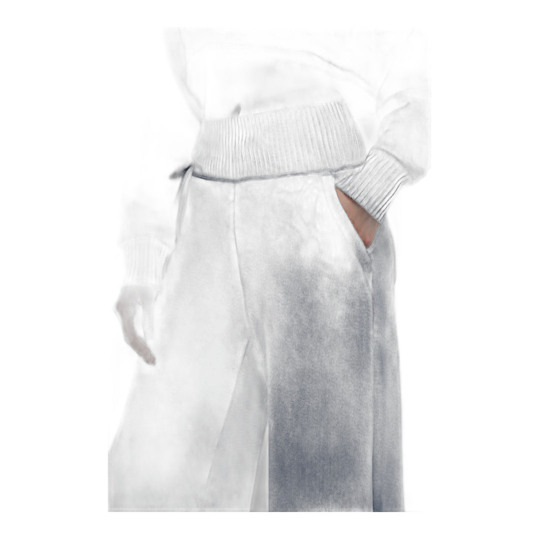 alo Serenity Wide Leg Sweatpant - Bluestone