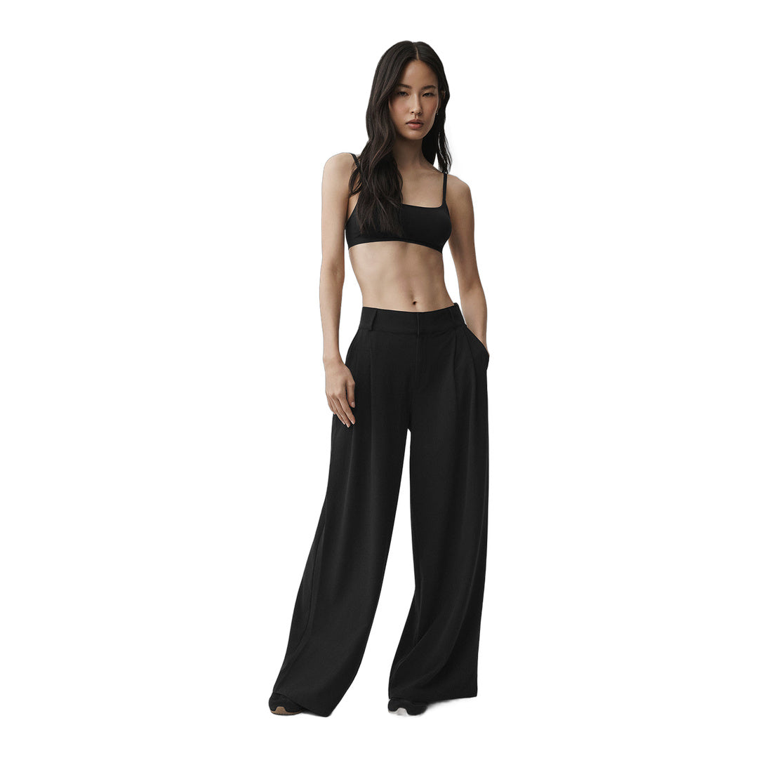 alo High-Waist Dreamscape Trouser (Regular) - Black