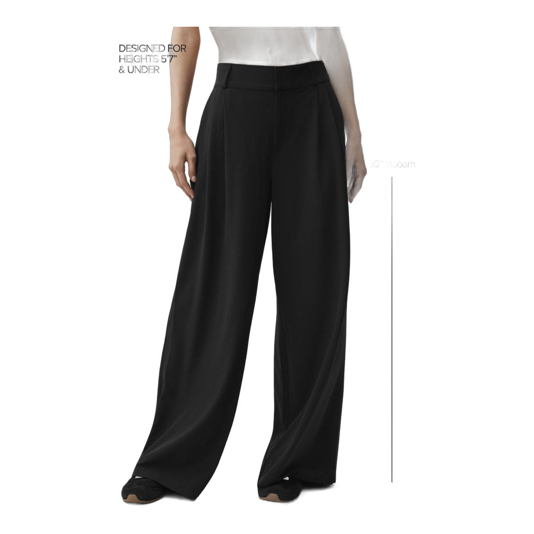 alo High-Waist Dreamscape Trouser (Regular) - Black