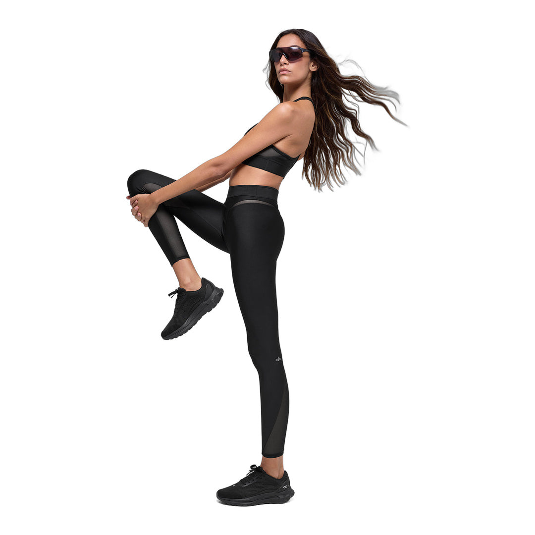 alo Airlift High-Waist 7/8 Rebel Legging - Black
