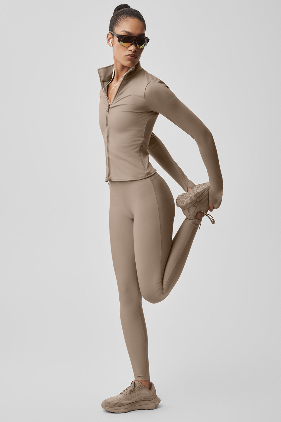 alo Airlift High-Waist Sleek Legging - Gravel