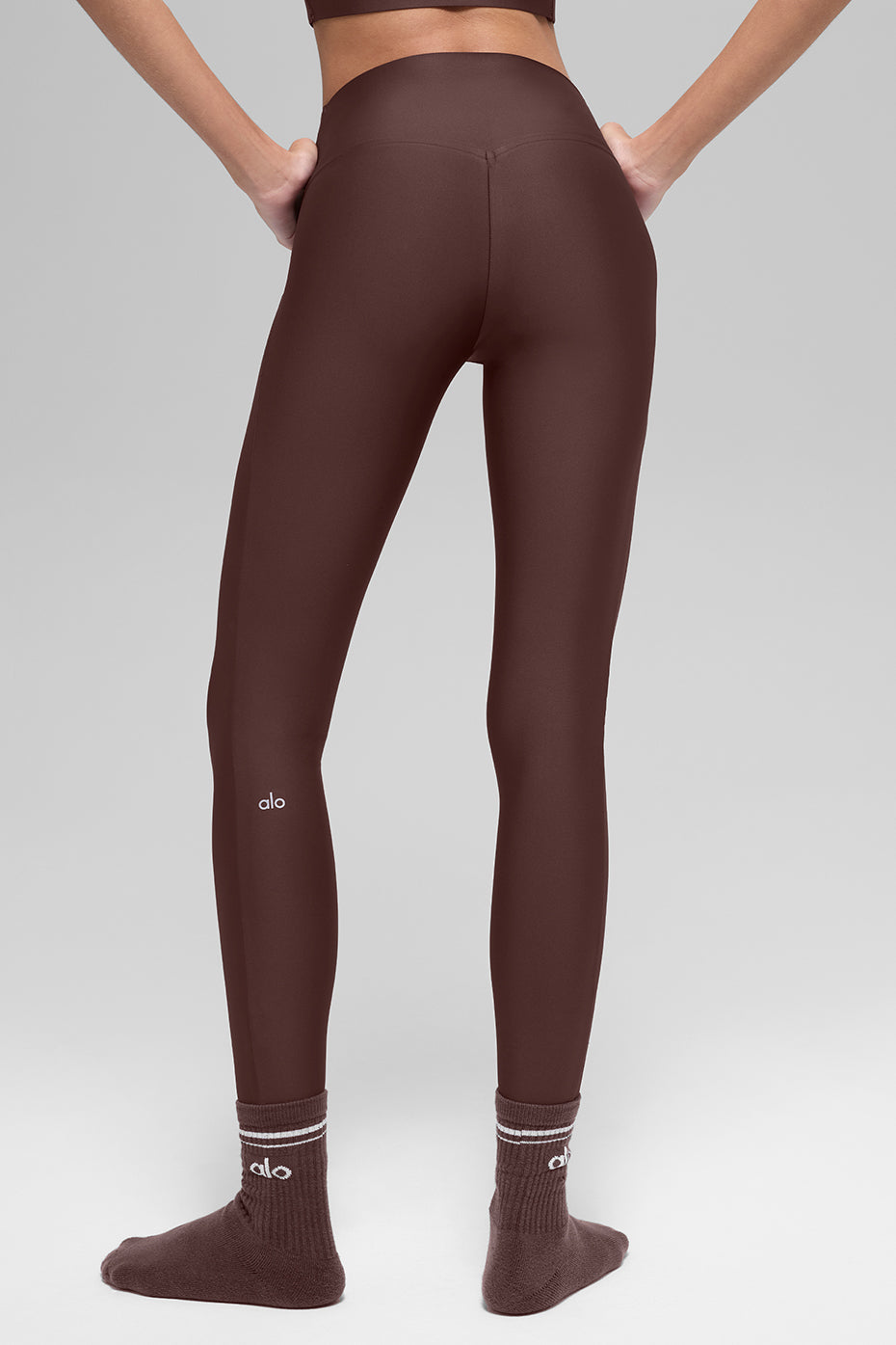 alo Airlift High-Waist Sleek Legging - Brownstone