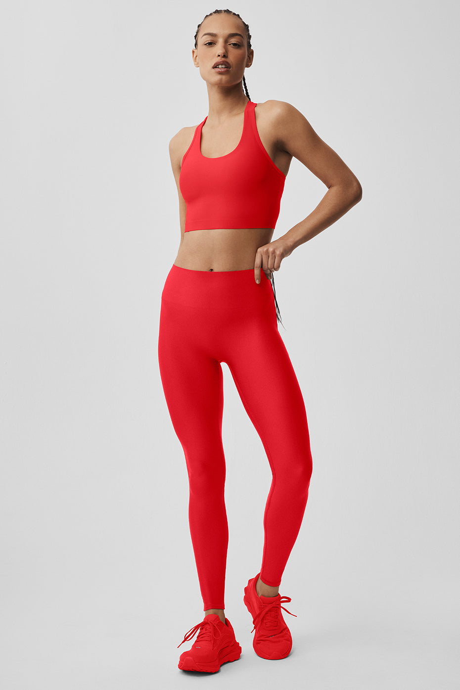 alo Airlift High-Waist Sleek Legging - Bright Red