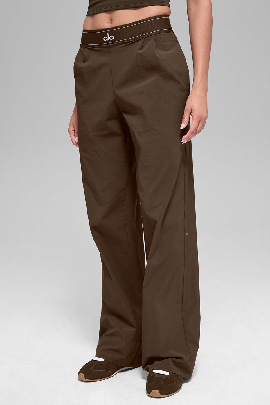 alo Suit Up Trouser (Long) - Espresso