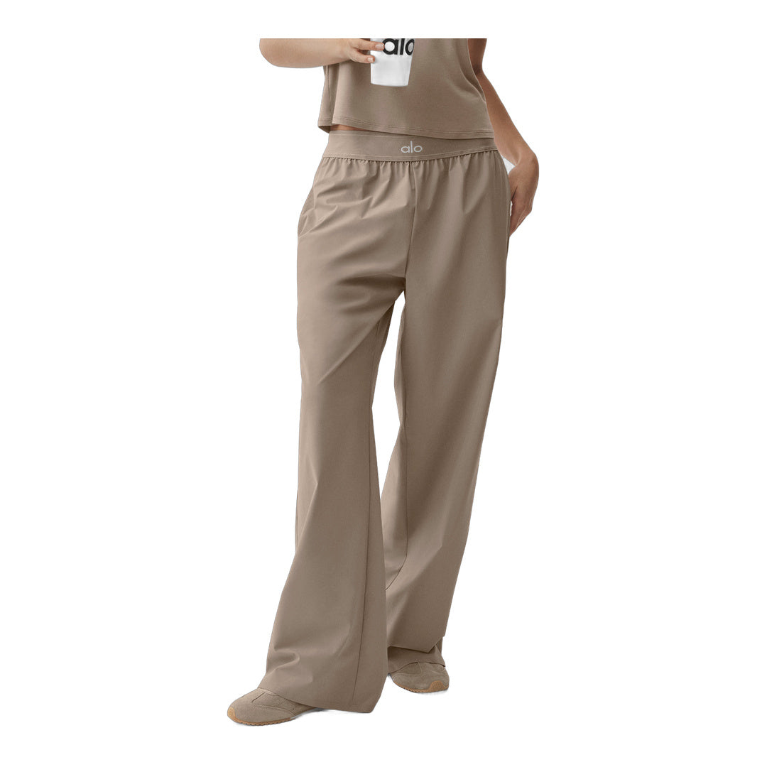 alo Suit Up Trouser (Long) - Gravel