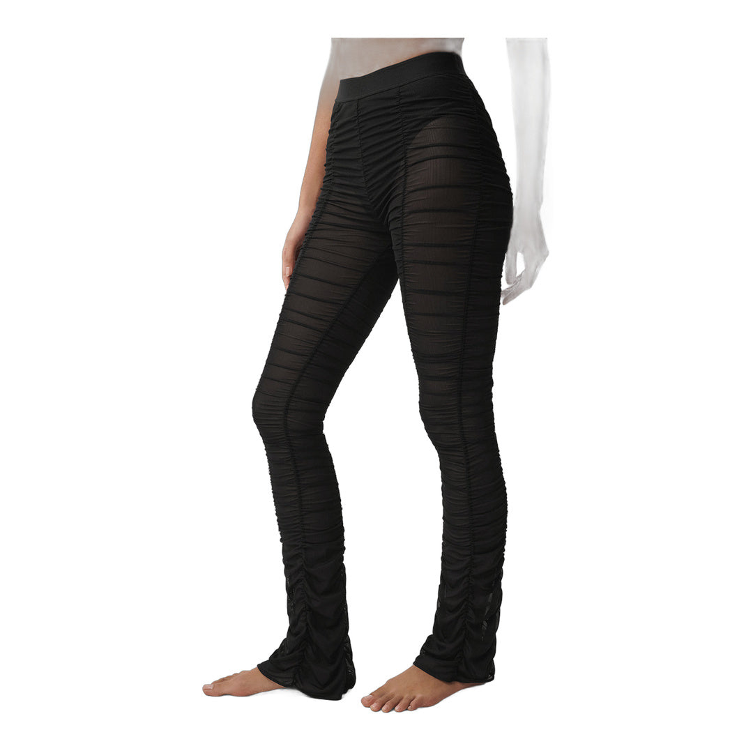 alo Airlift Mesh High-Waist Cherish Legging - Black