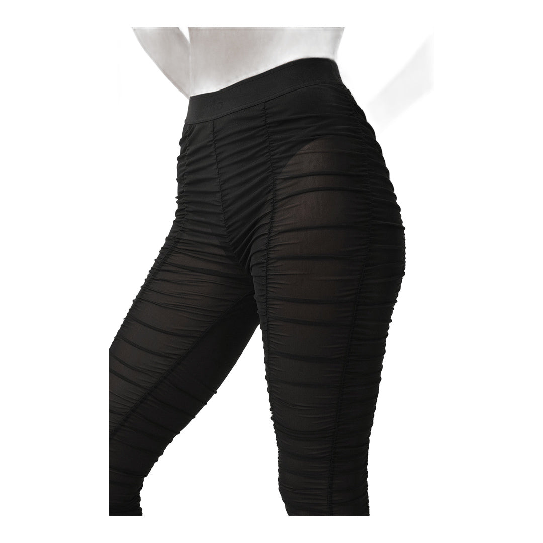 alo Airlift Mesh High-Waist Cherish Legging - Black