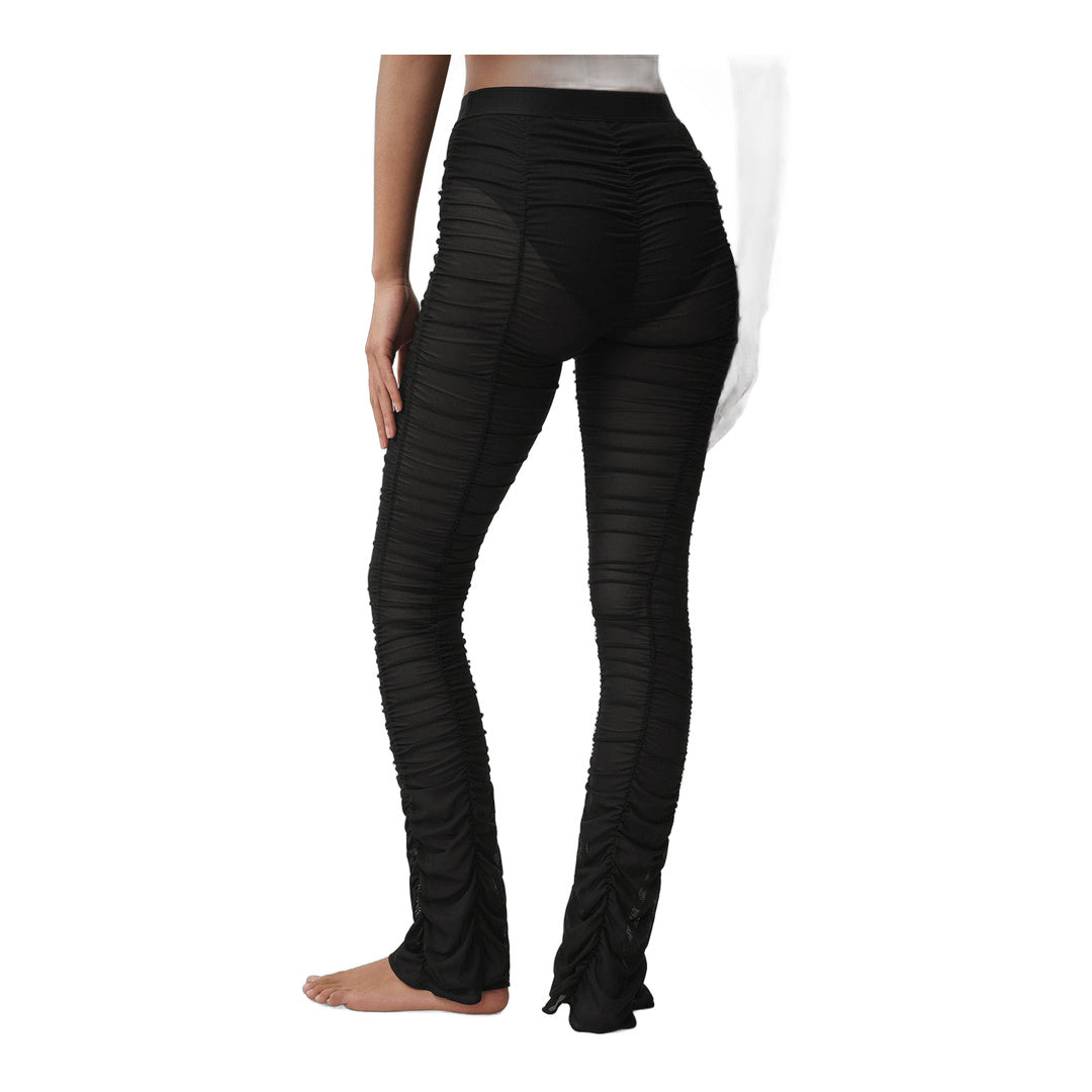 alo Airlift Mesh High-Waist Cherish Legging - Black