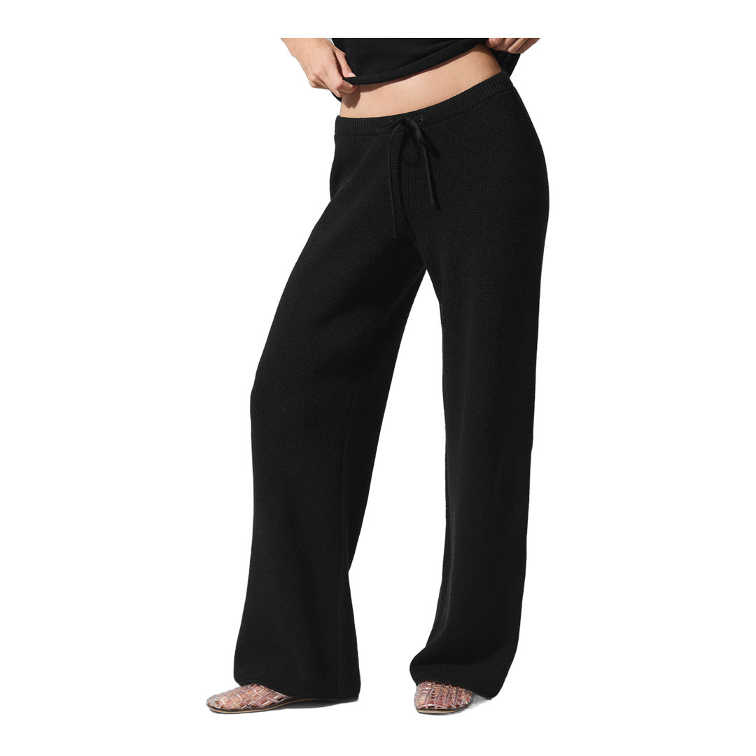 alo Supernatural Sweater Pant - Black