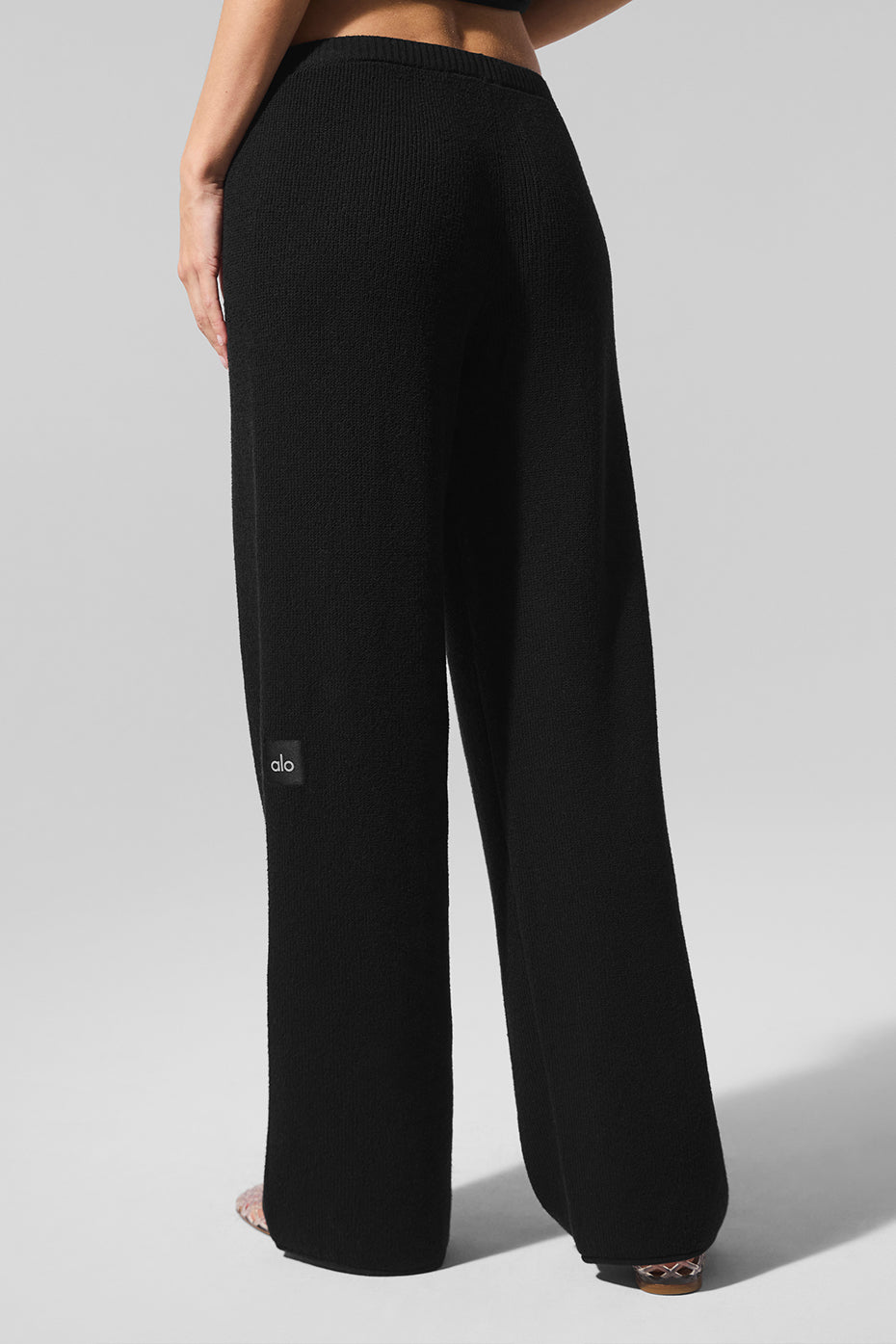 alo Supernatural Sweater Pant - Black