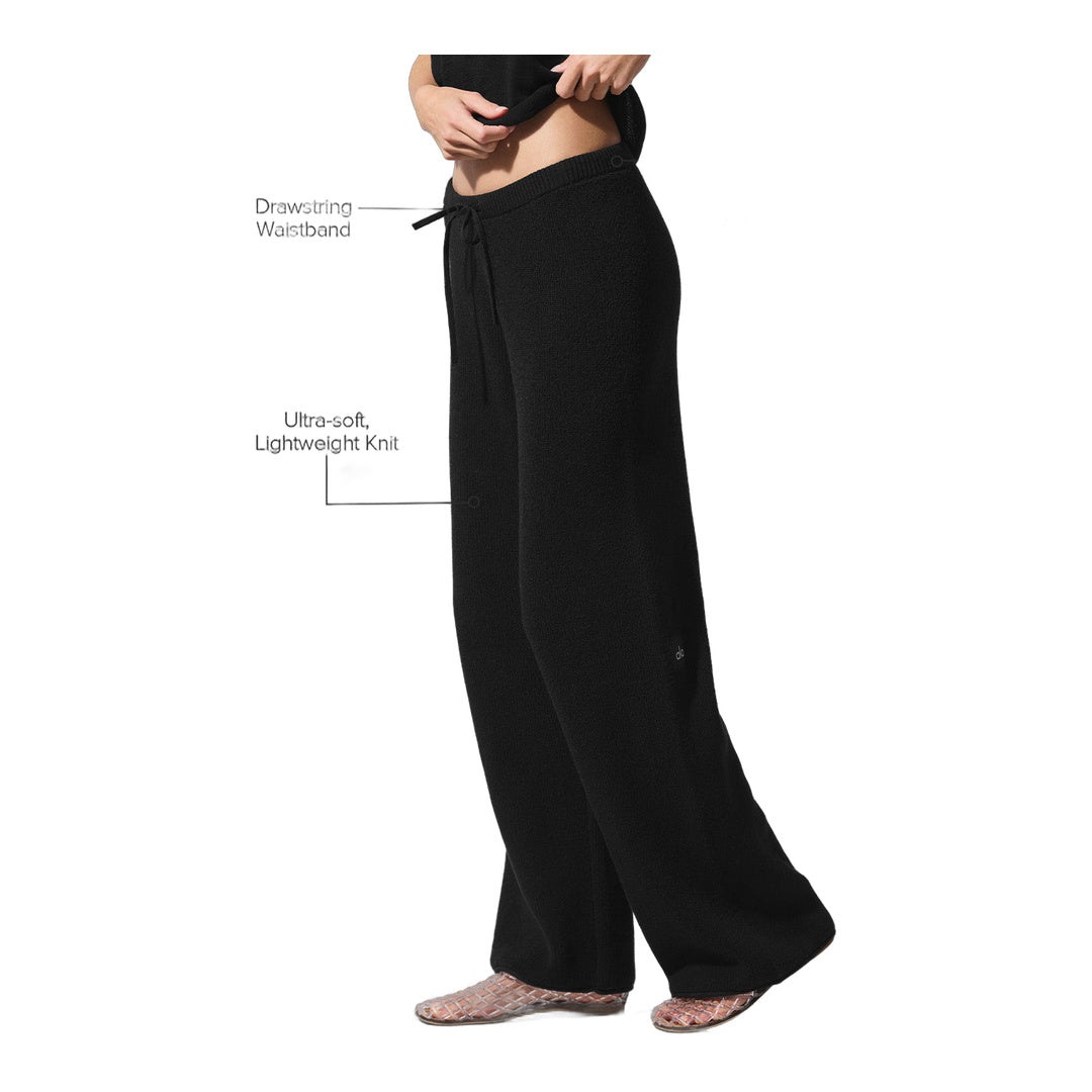 alo Supernatural Sweater Pant - Black